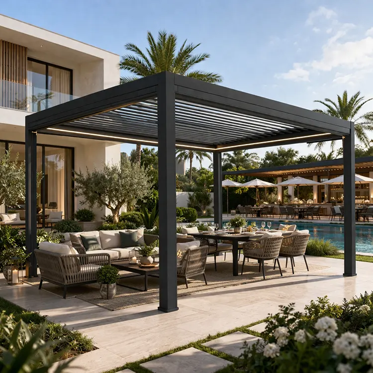 application of louvered pergola – 111 application of louvered pergola - 111