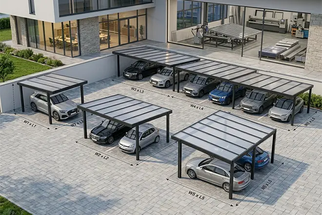 custom size of aluminum carports – 1 custom size of aluminum carports - 1
