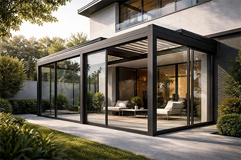 custom structure development for aluminum sunrooms - 1