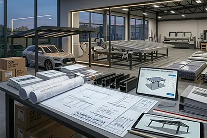 oem and project-based cooperation of aluminum carports – 1 oem and project-based cooperation of aluminum carports - 1