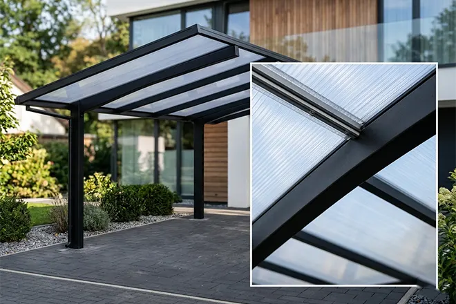 polycarbonate roof options of aluminum carports – 1 polycarbonate roof options of aluminum carports - 1