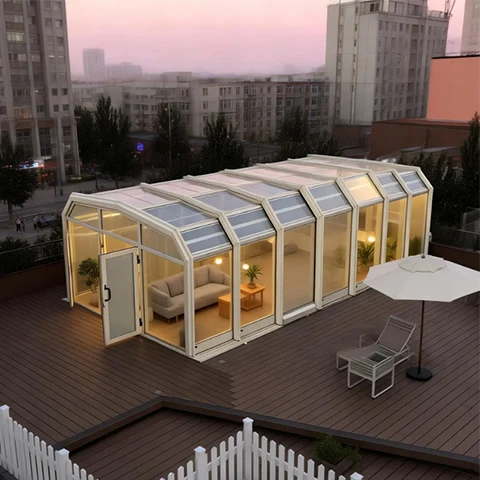 retractable aluminum sunrooms - 111