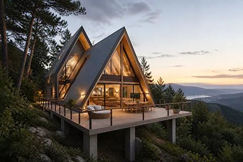 Elevated Aluminum Cabin – 11 Elevated Aluminum Cabin - 11