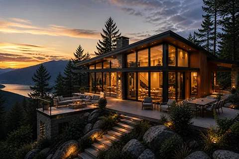 Luxury Vacation Cabin – 11 Luxury Vacation Cabin - 11