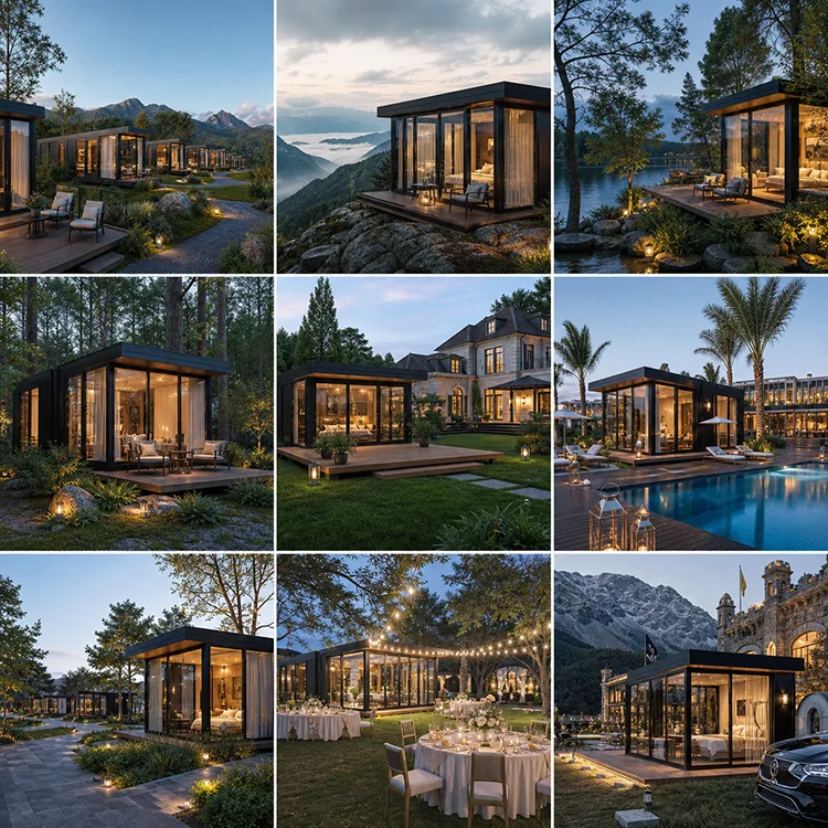 application of aluminum prefab cabins – 121 application of aluminum prefab cabins - 121