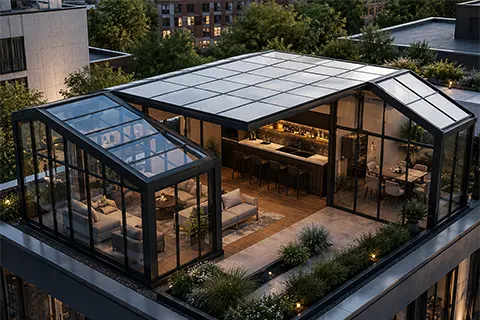 custom structure development for aluminum sunrooms - 2
