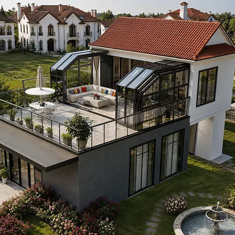 retractable aluminum sunrooms - 124
